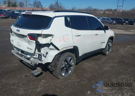 2018 Jeep Compass Limited 4X4 из США, поврежденный, VIN 3C4NJDCB3JT362044